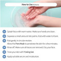 Schäumende Waschblasen-Gesichtsmaske für eine porentiefe Reinigungsmaske
